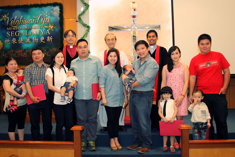 Kebaktian Baptisan Suci 2014